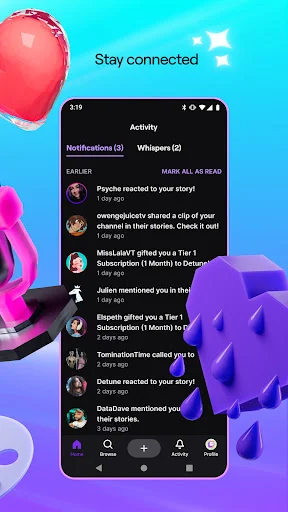 Twitch ডাউনলোড করুন – লাইভ স্ট্রিমিং এবং গেমিং কমিউনিটি - Screenshot 6