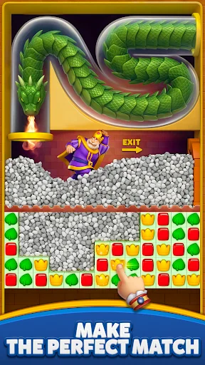 Royal Match ডাউনলোড করুন – রাজা রবার্টের দুর্গ সাজান আজই - Screenshot 5