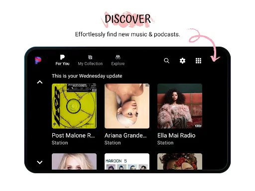 Pandora Music & Podcasts ডাউনলোড করুন – সেরা মিউজিক স্ট্রিমিং - Screenshot 29