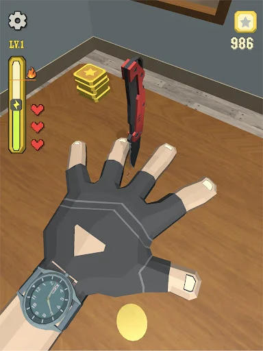 Knife Finger Game ডাউনলোড করুন – সেরা ফাইভ ফিঙ্গার ফিলেট গেম - Screenshot 17