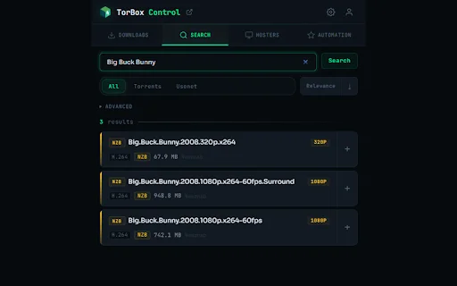 TorBox Control ডাউনলোড করুন – সেরা ব্রাউজার ডাউনলোড ম্যানেজার - Screenshot 2