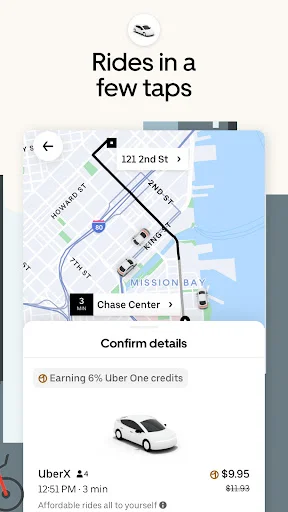 Uber ডাউনলোড করুন – রাইড শেয়ারিং এবং ট্যাক্সি সার্ভিস অ্যাপ - Screenshot 3