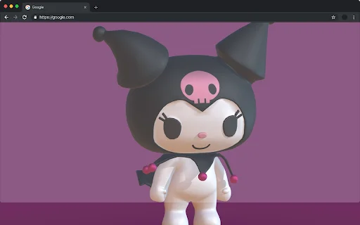 Kuromi Wallpapers HD New Tab ডাউনলোড করুন – Gothic Sanrio থিম - Screenshot 3