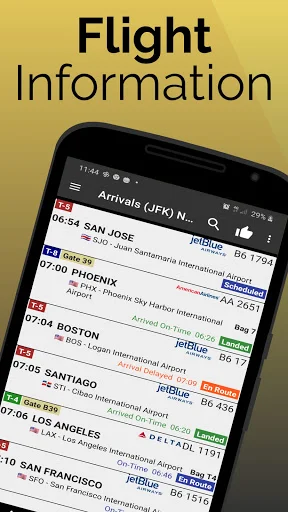 Christchurch Airport Flights ডাউনলোড করুন – লাইভ ফ্লাইট আপডেট - Screenshot 1
