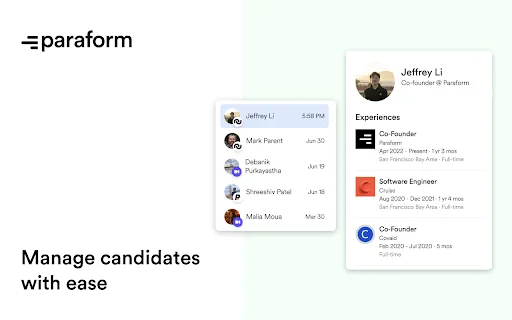 Paraform ডাউনলোড করুন – ফ্রিল্যান্স রিক্রুটিং সহজ ও দ্রুত করুন - Screenshot 1