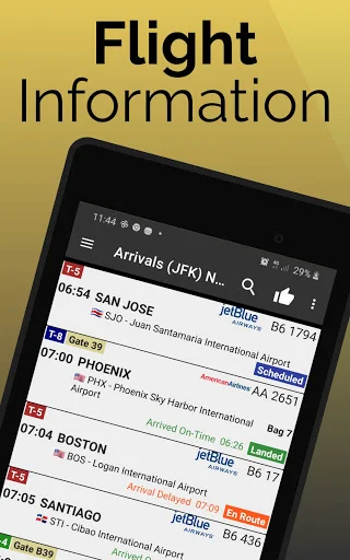 Christchurch Airport Flights ডাউনলোড করুন – লাইভ ফ্লাইট আপডেট - Screenshot 7