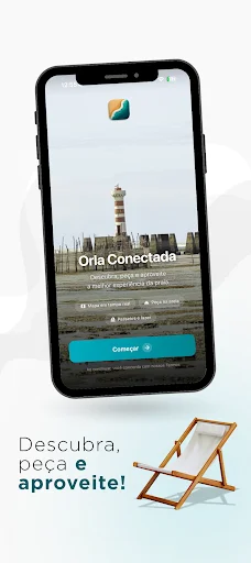 Orla Conectada ডাউনলোড করুন – বিচ সার্ভিস ও অর্ডার এখন হাতের মুঠোয় - Screenshot 1