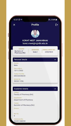 Noble University অ্যাপটি ডাউনলোড করুন – গ্লোবাল ভিশন শিক্ষা - Screenshot 7