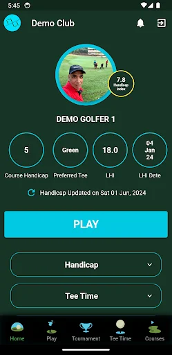 Online Golf App ডাউনলোড করুন – গলফ অপারেশন সহজ করুন - Screenshot 3