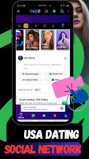 USA Dating অ্যাপ ডাউনলোড করুন – আসল সংযোগ ও রোমান্স খুঁজুন - Screenshot 2