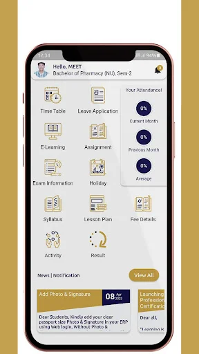 Noble University অ্যাপটি ডাউনলোড করুন – গ্লোবাল ভিশন শিক্ষা - Screenshot 2