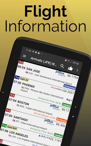 Bristol Airport Flight Info ডাউনলোড করুন – ফ্লাইটের সময়সূচী আপডেট - Screenshot 13