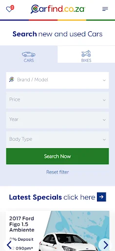 Carfind.co.za অ্যাপ ডাউনলোড করুন – সেরা নতুন ও ব্যবহৃত গাড়ি খুঁজুন - Screenshot 13