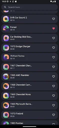 Car Sounds ডাউনলোড করুন – সেরা গাড়ির সাউন্ড ও রিংটোন - Screenshot 3