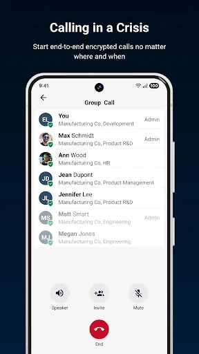SecuSUITE® ডাউনলোড করুন – এন্টারপ্রাইজ গ্রেড সিকিউর কমিউনিকেশন - Screenshot 4