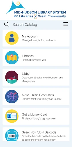 Mid-Hudson Libraries ডাউনলোড করুন – ৬৬টি লাইব্রেরি এখন আপনার হাতের মুঠোয় - Screenshot 1