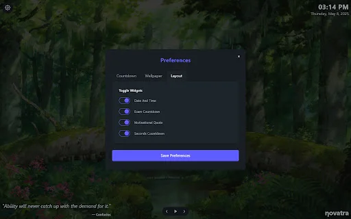 Exam Countdown ডাউনলোড করুন – পরীক্ষার প্রস্তুতির সেরা টুল - Screenshot 1
