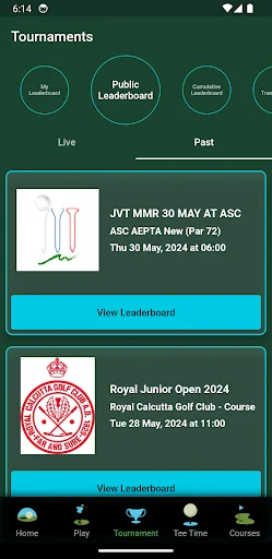 Online Golf App ডাউনলোড করুন – গলফ অপারেশন সহজ করুন - Screenshot 1